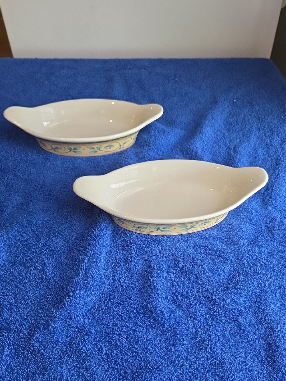French Quater Stoneware Serving Dishs
